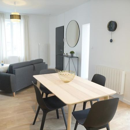 T2 De 55M2 Avec Toit Terrasse, Hyper Centre, Wifi, Draps, Savons Et Serviettes Fournis 干邑 外观 照片